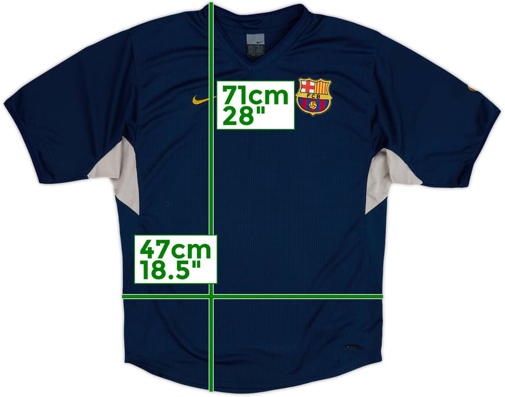 2007-08 Barcelona Nike Training Shirt - 8/10 - (M)