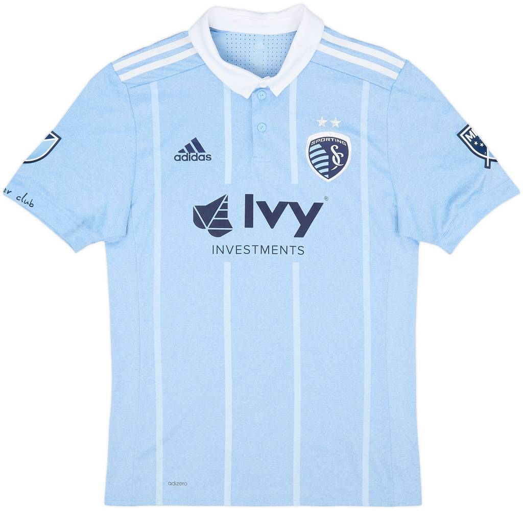 2016 Sporting Kansas City Authentic Home Shirt - 10/10 - (M)