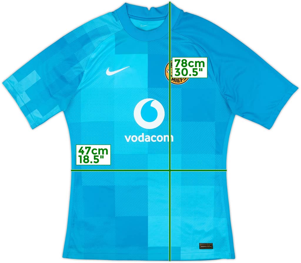 Camiseta auténtica de portero del Kaizer Chiefs 2021-22 - 8/10 - (L)