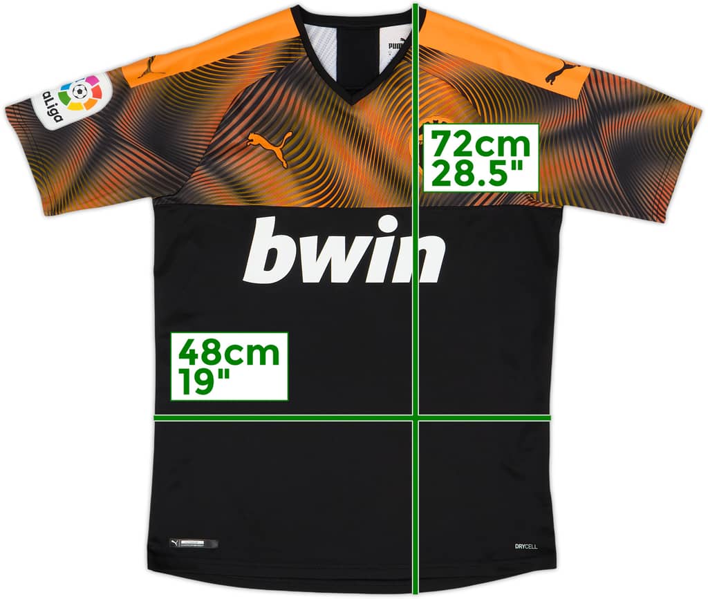 2019-20 Valencia Away Shirt - 8/10 - (M)
