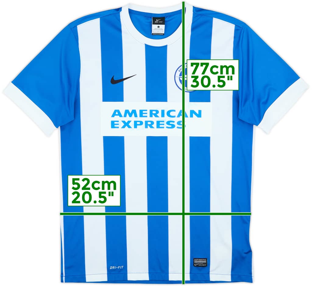 2014-16 Brighton Home Shirt - 5/10 - (L)