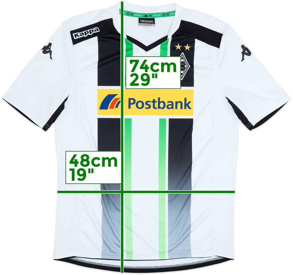 2014-15 Borussia Monchengladbach Home Shirt - 10/10 - (L)