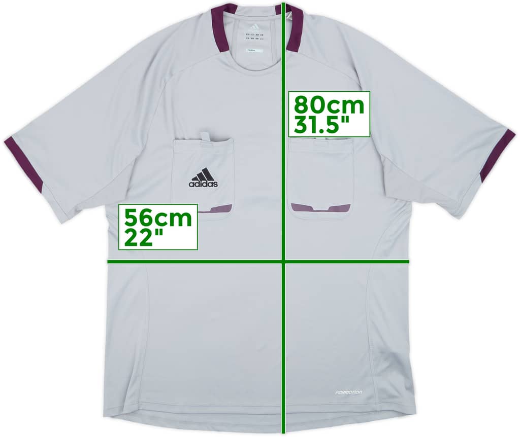 2012-13 adidas Referee Template Shirt - 7/10 - (XL)