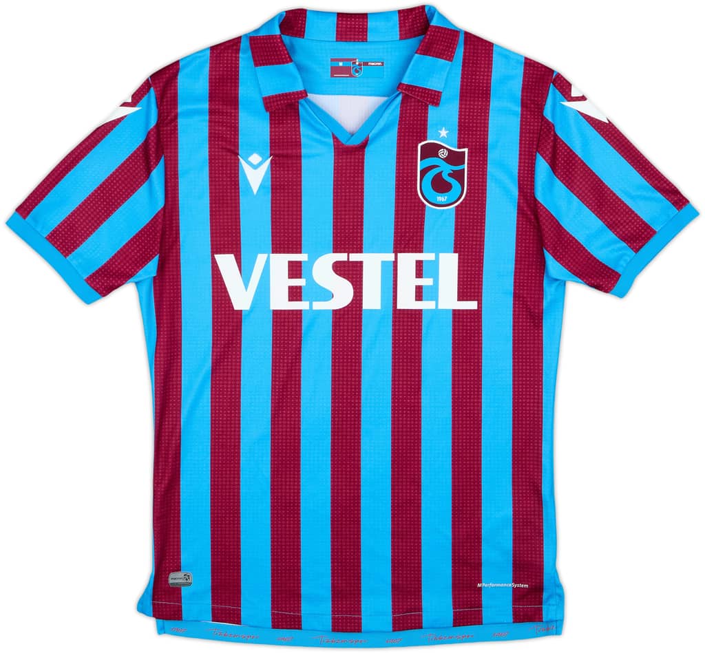 2021-22 Trabzonspor Home Shirt - 9/10 - (M)