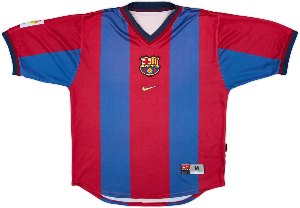 1998-00 Barcelona Home Shirt - 5/10 - (M)