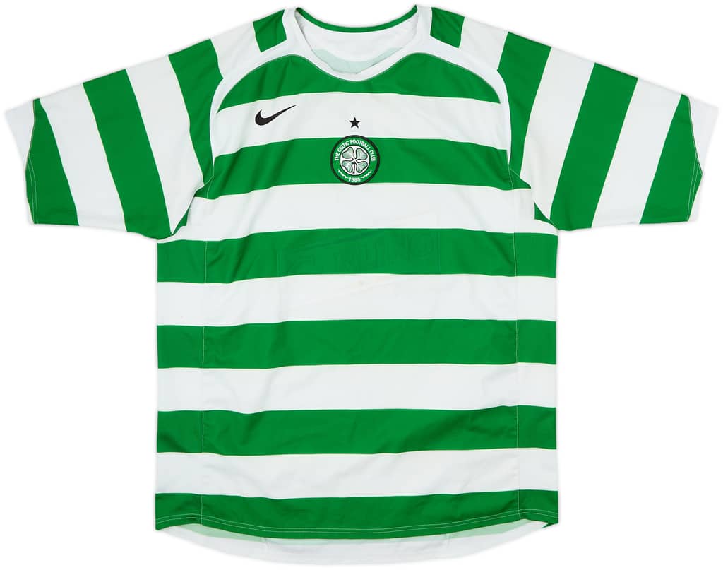 2005-07 Celtic Home Shirt - 4/10 - (L)