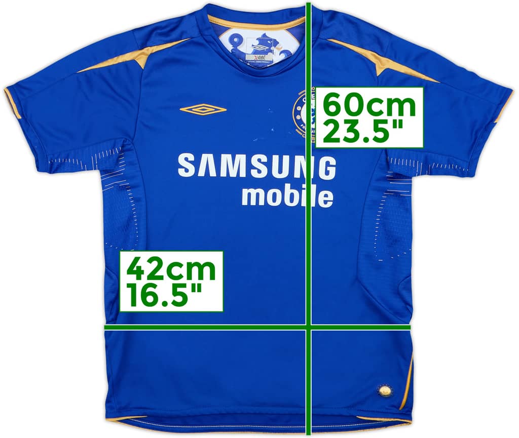 2005-06 Chelsea Centenary Home Shirt - 6/10 - (M.Boys)