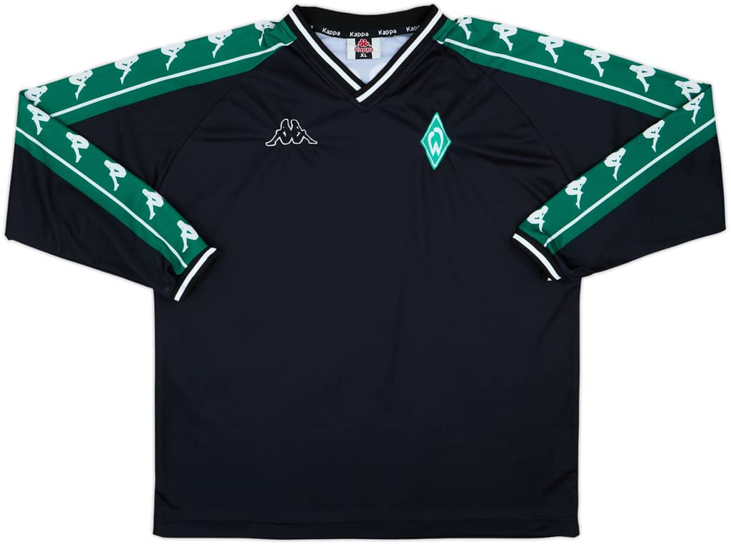 2004-05 Werder Bremen Kappa Training L/S Shirt - 8/10 - (XL)