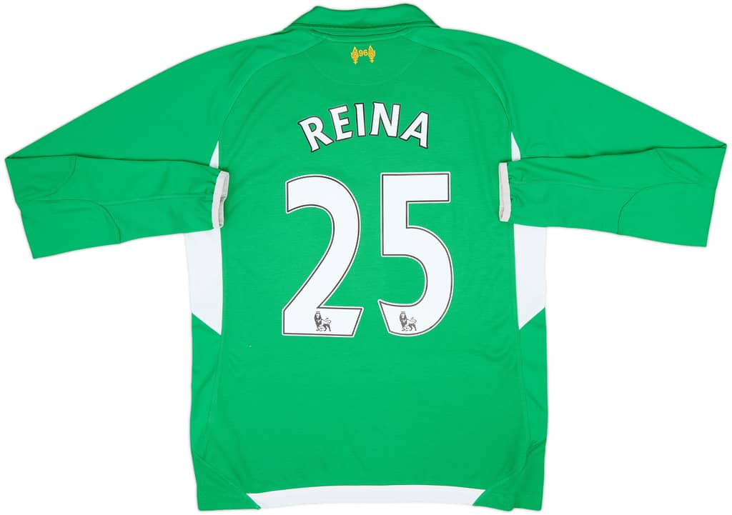 2012-13 Liverpool GK Shirt Reina #25 - 6/10 - (S)