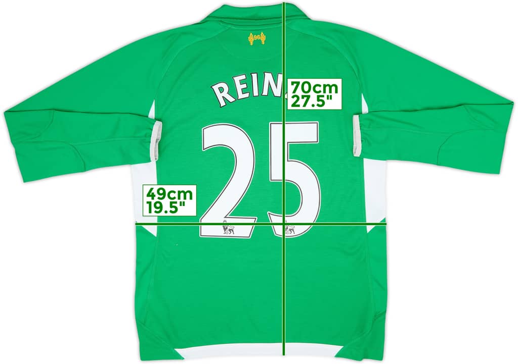 2012-13 Liverpool GK Shirt Reina #25 - 6/10 - (S)