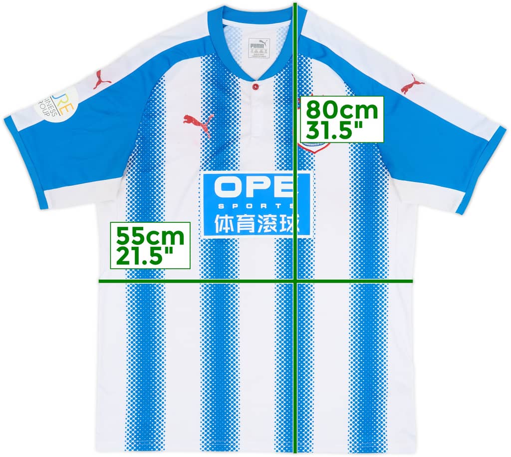 2017-18 Huddersfield Home Shirt - 4/10 - (XXL)