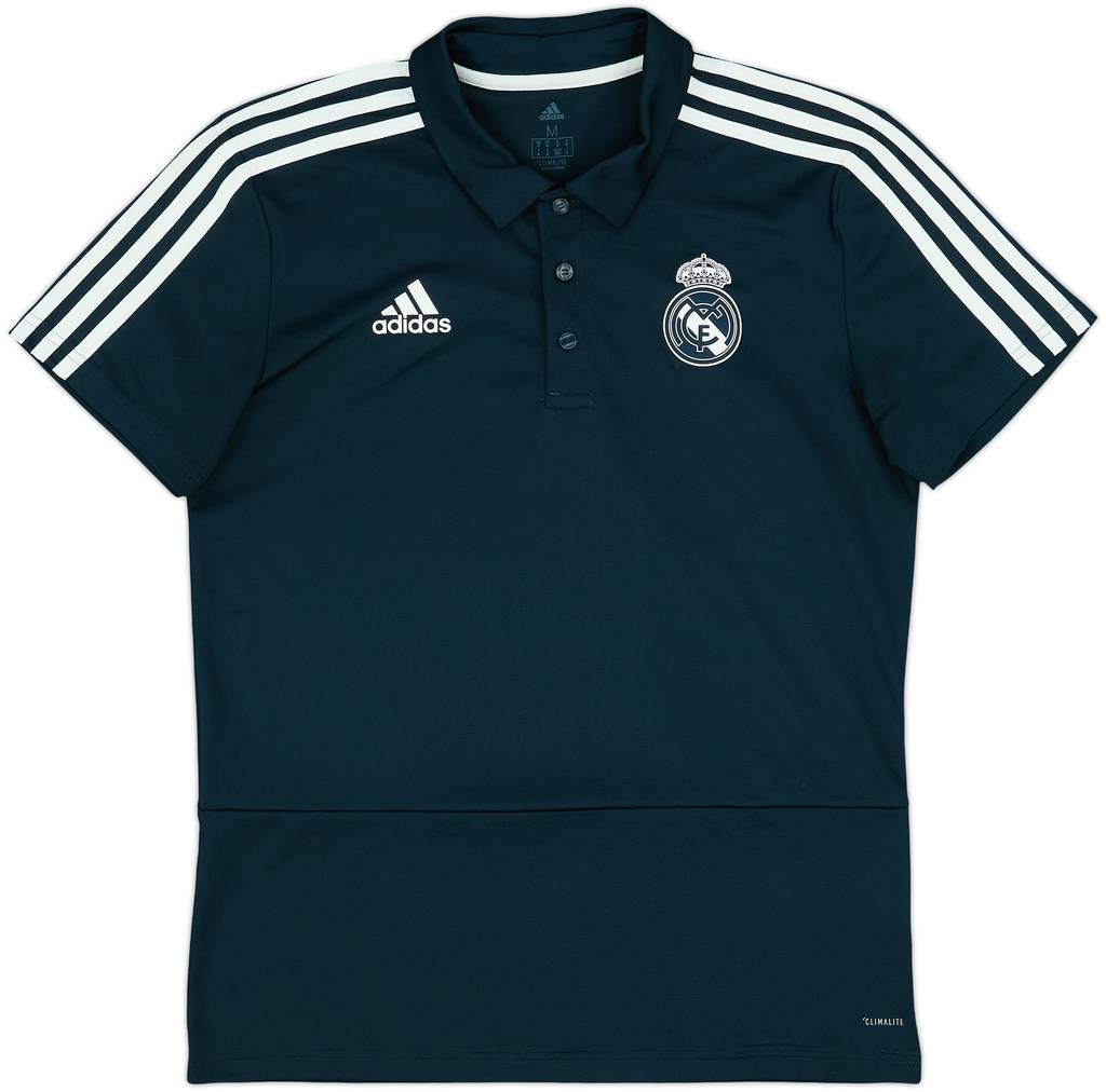 2018-19 Real Madrid adidas Polo Shirt - 8/10 - (M)