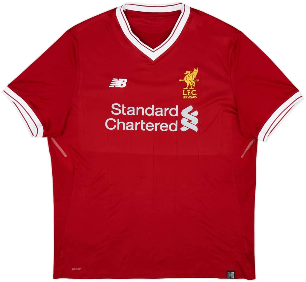 2017-18 Liverpool 125 Years Home Shirt - 5/10 - (XL)