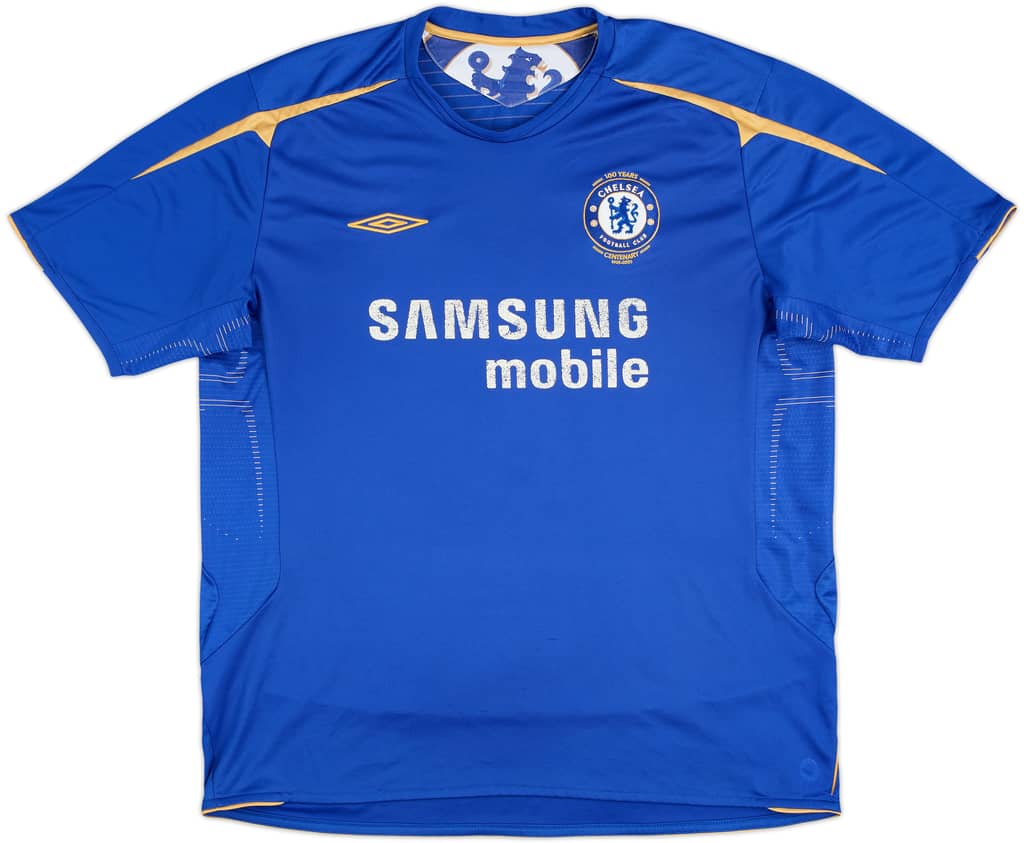 2005-06 Chelsea Centenary Home Shirt - 5/10 - (XXL)