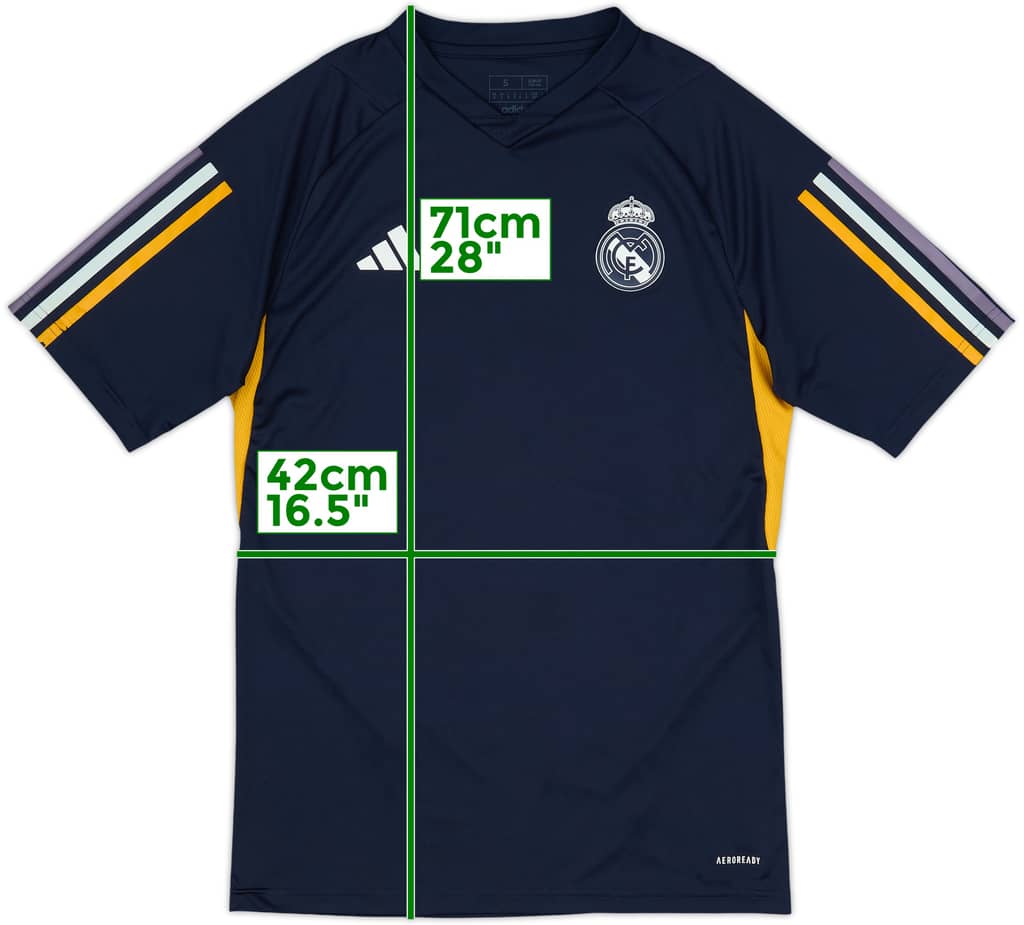 2023-24 Real Madrid adidas Training Shirt - 5/10 - (S)