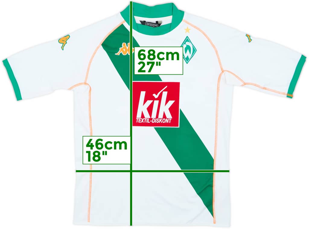 2004-05 Werder Bremen Away Shirt - 8/10 - (M)