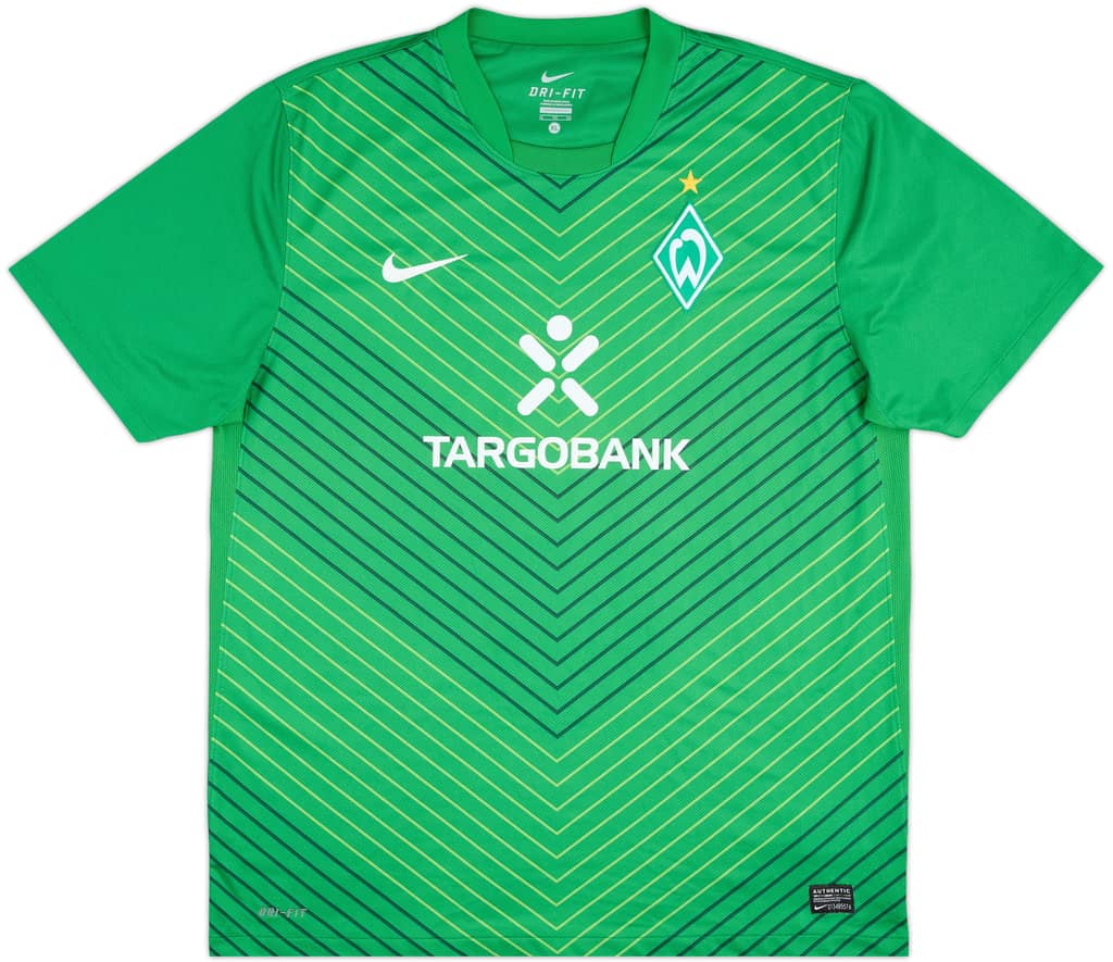2011-12 Werder Bremen Home Shirt - 8/10 - (XL)