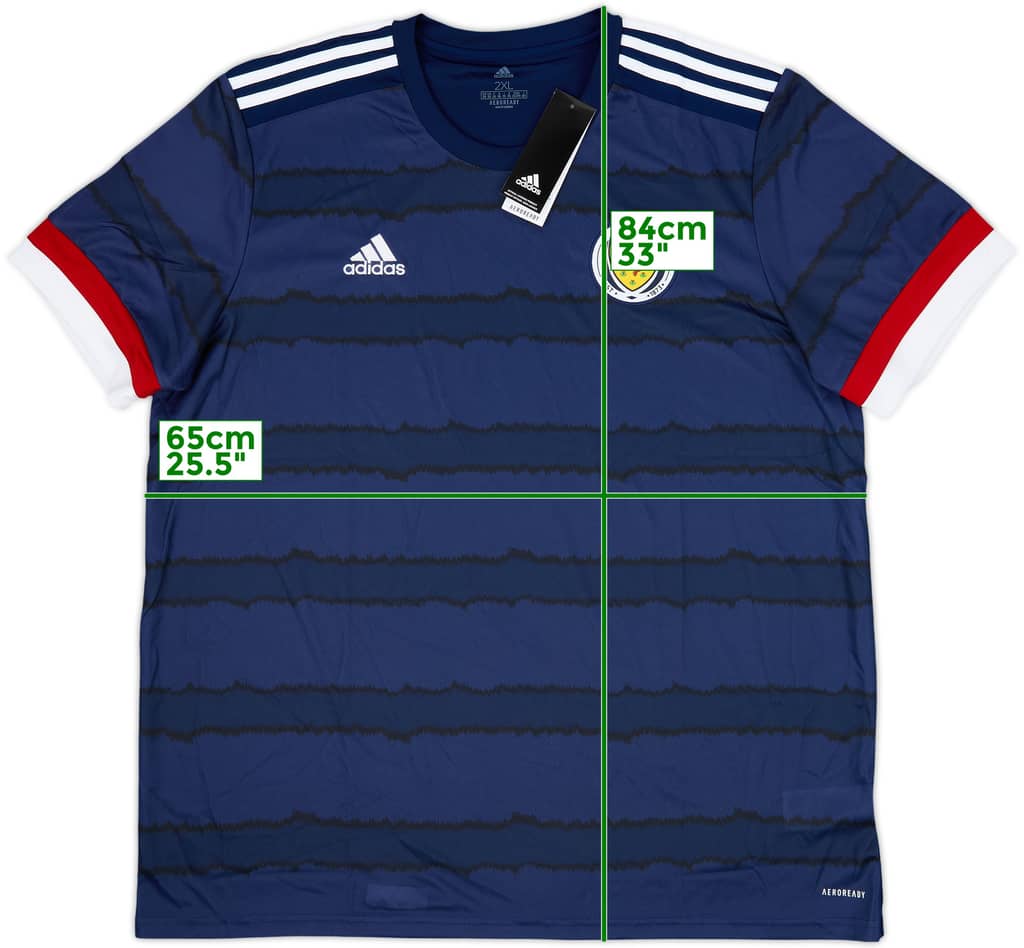 2020-22 Scotland Home Shirt (XXL)