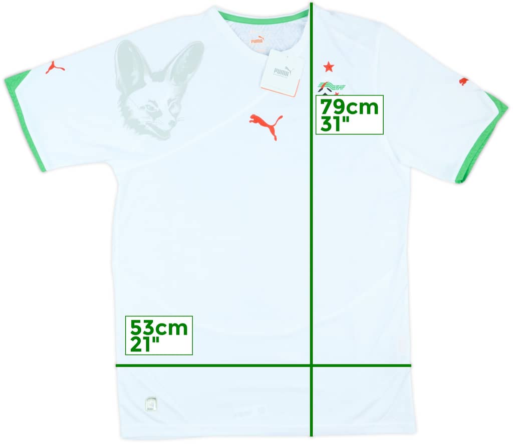2010-11 Algeria Home Shirt (M)