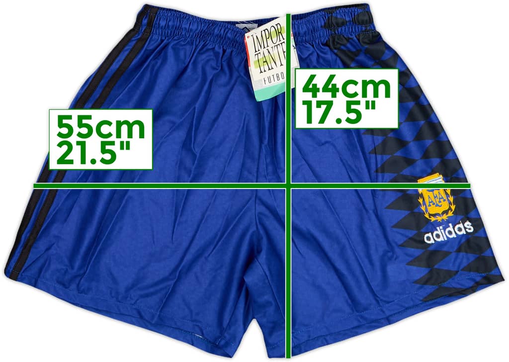1994 Argentina Away Shorts (L)