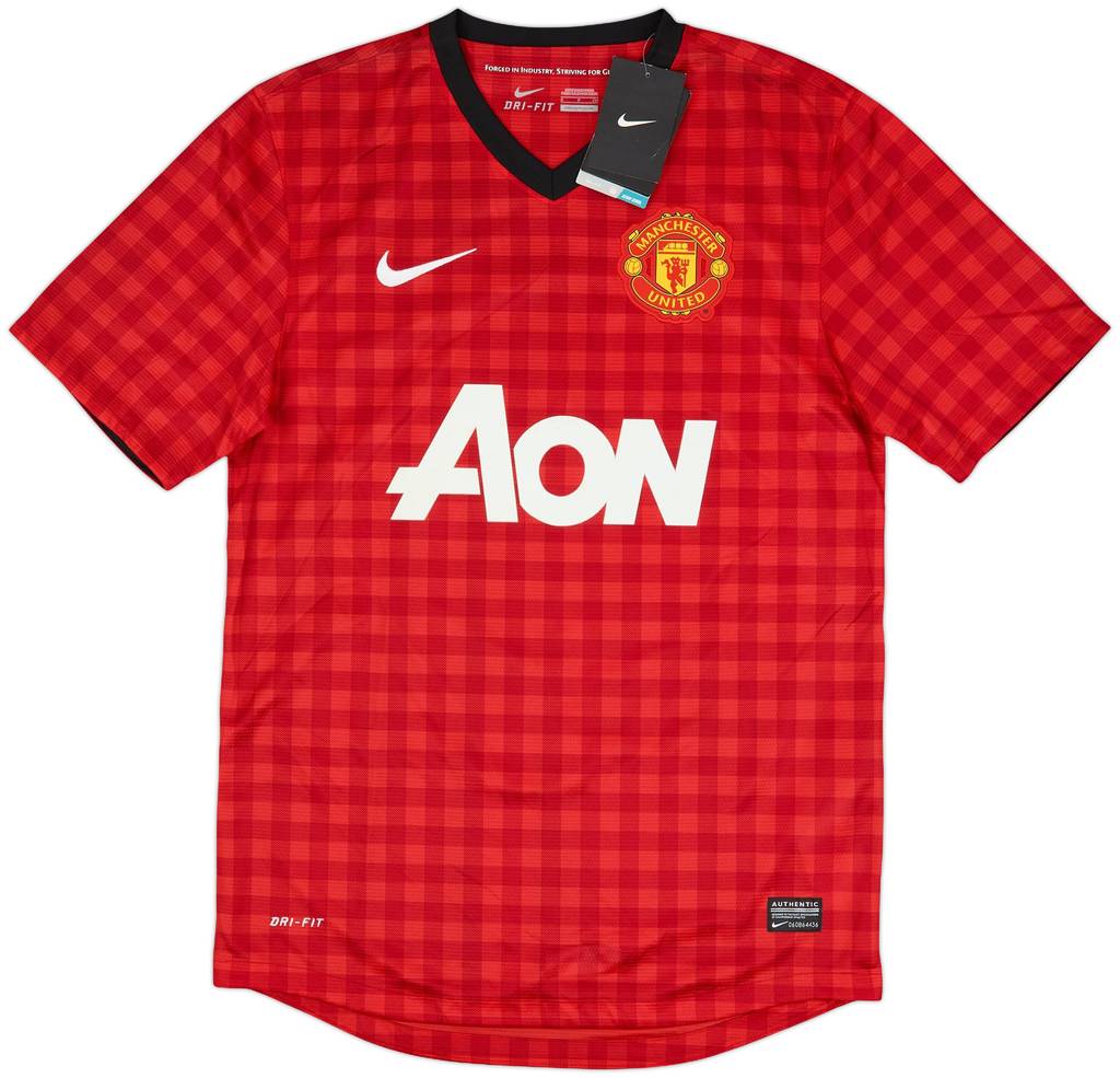 2012-13 Manchester United Home Shirt Rooney #10 (S)