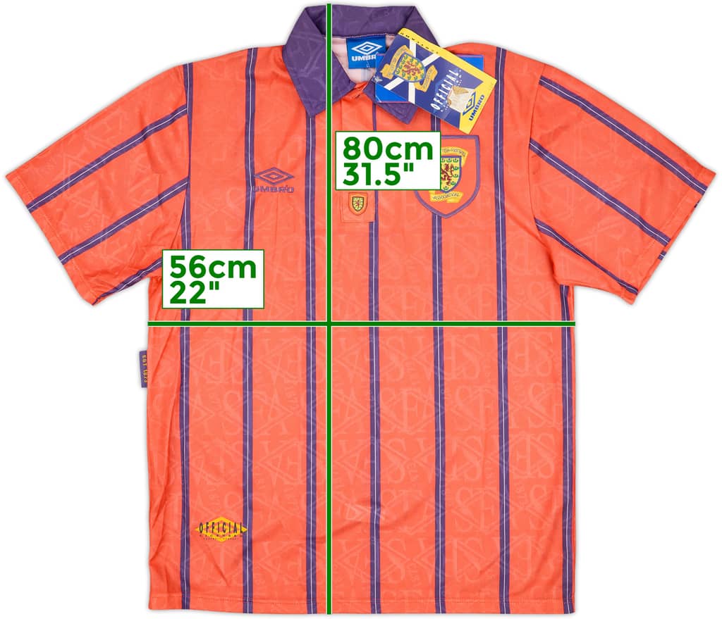 1993-95 Scotland Away Shirt (L)
