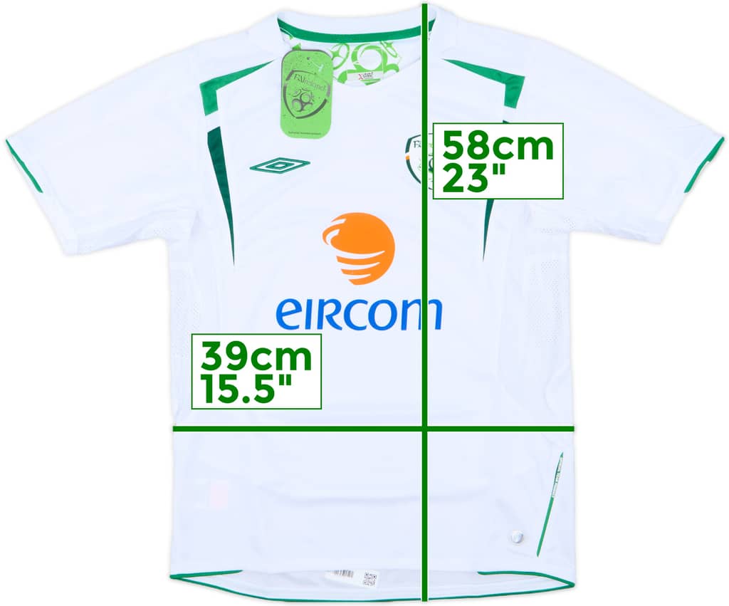 2006-07 Ireland Away Shirt (M.Boys)