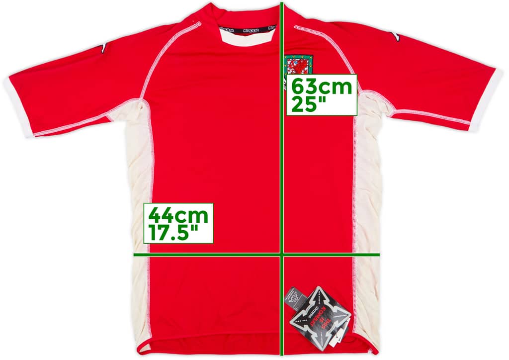 2002-04 Wales Home Shirt (L)