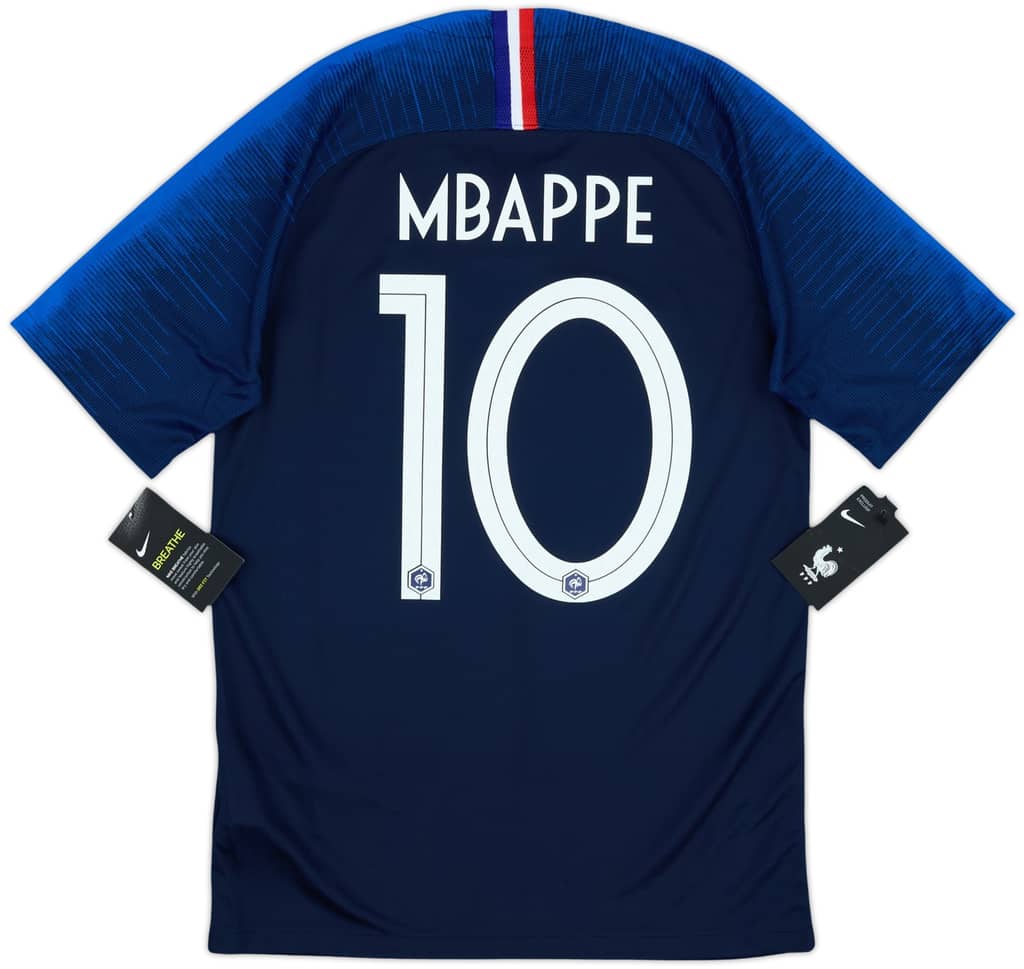 2018 France Home Shirt Mbappe #10 (S)