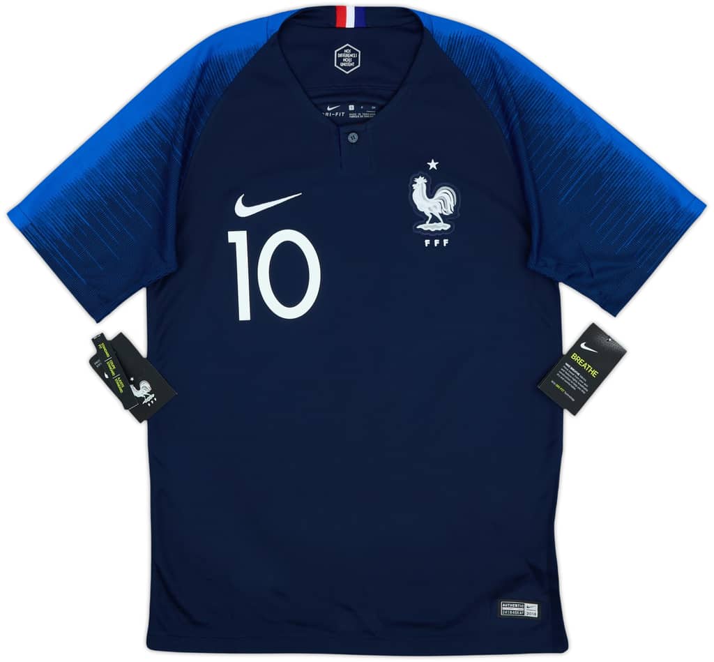 2018 France Home Shirt Mbappe #10 (S)