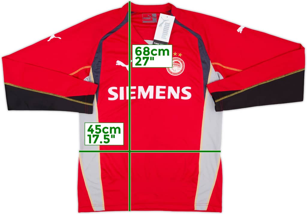 2005-06 Olympiacos GK Shirt (XL.Boys)