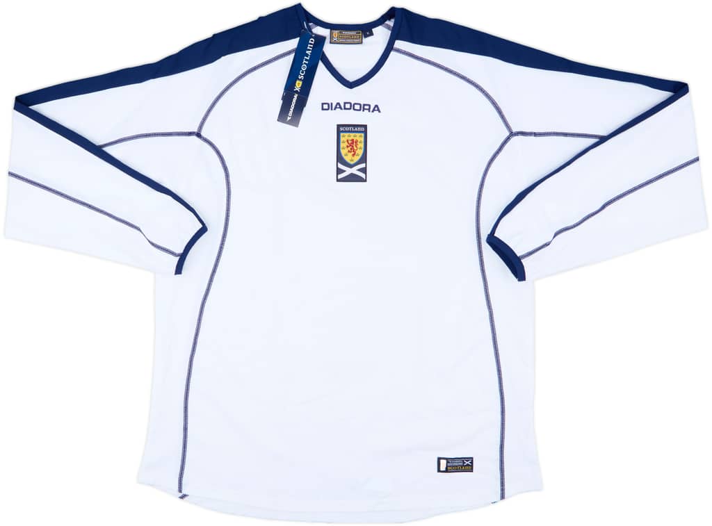 2003-05 Scotland Away L/S Shirt (XL)