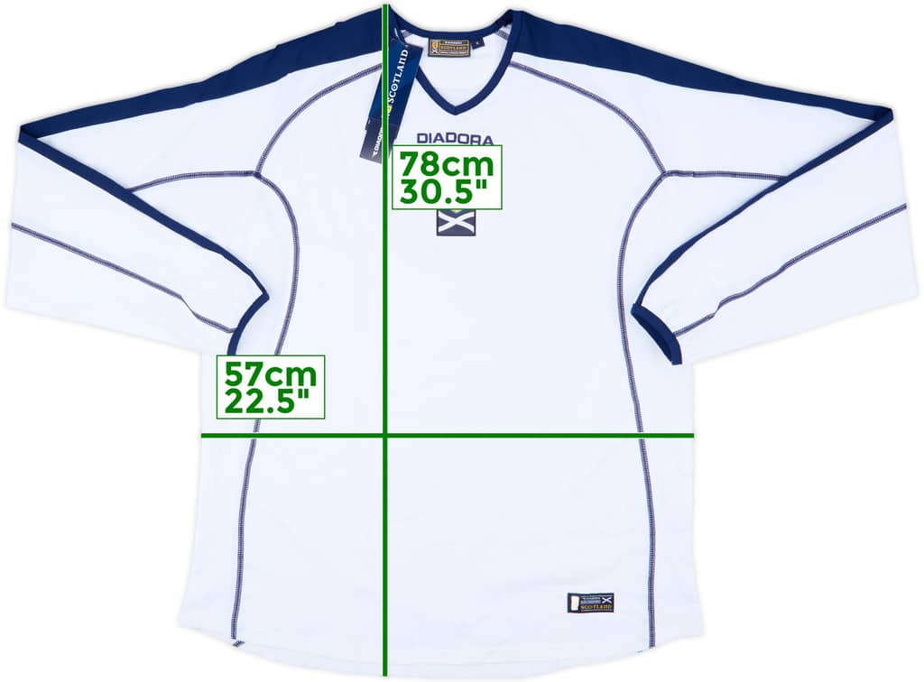 2003-05 Scotland Away L/S Shirt (XL)