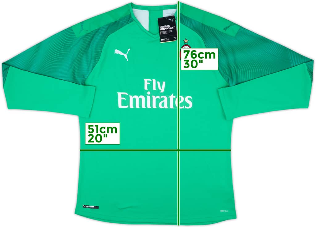 2019-20 AC Milan GK Shirt (XL)