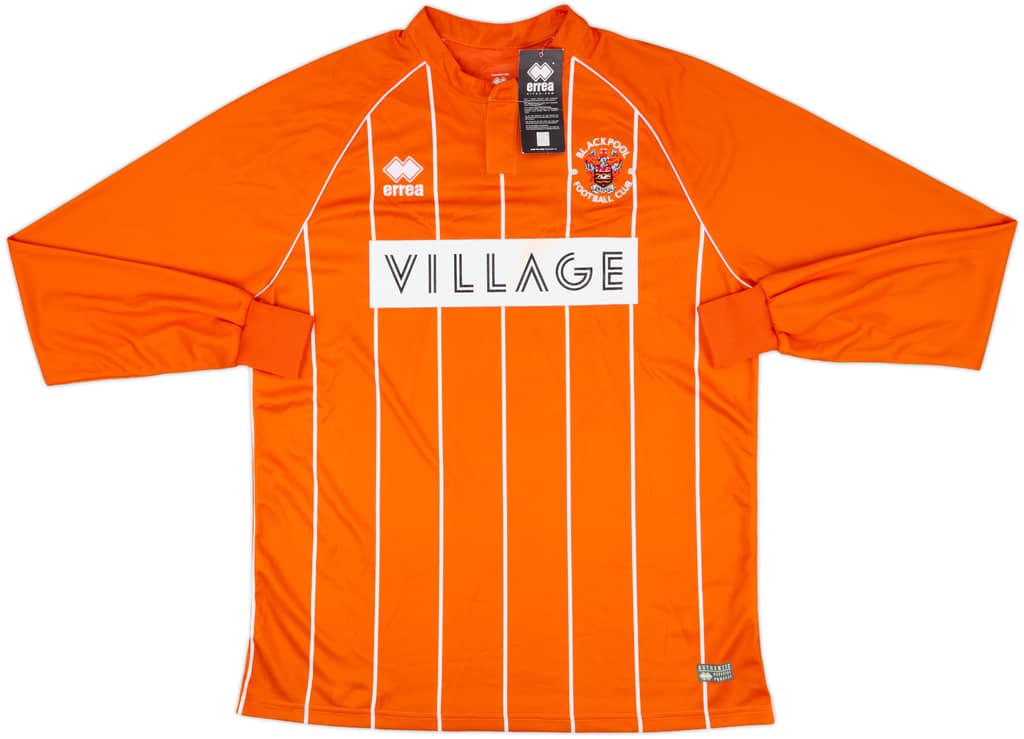 2015-16 Blackpool Home L/S Shirt (XXL)