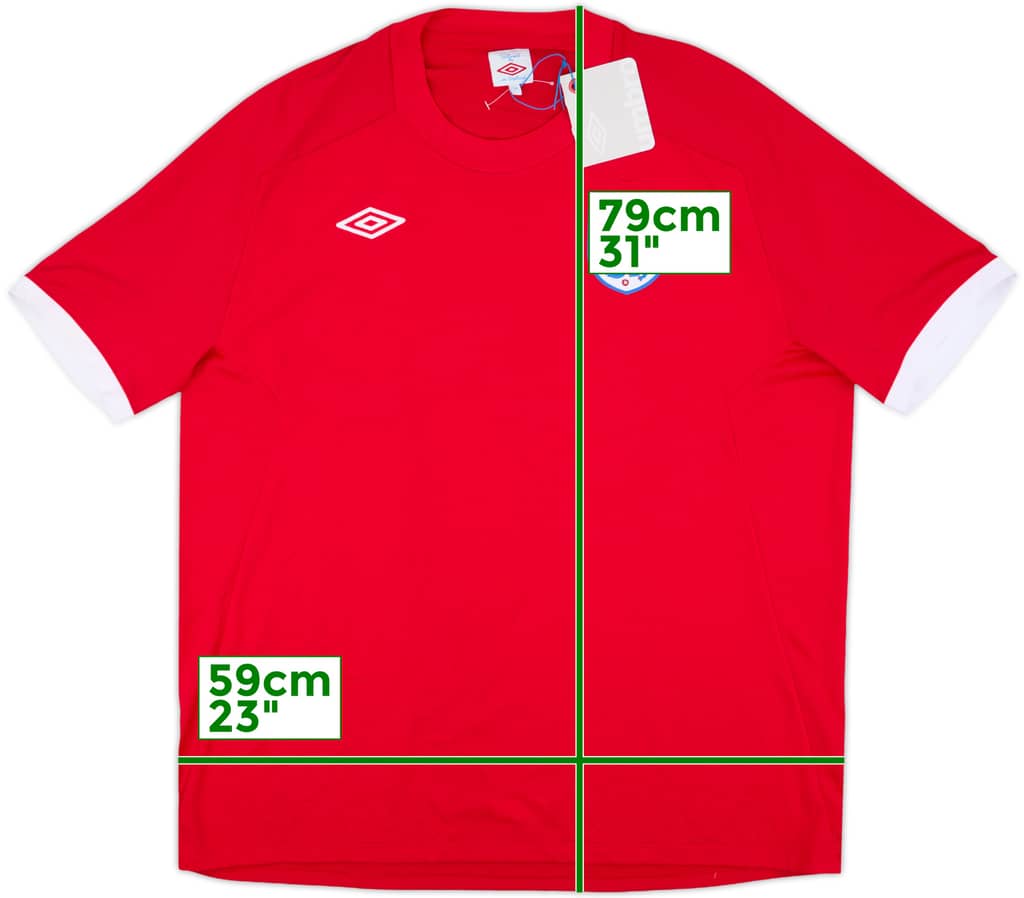 2010-11 England Away Shirt (XXL)