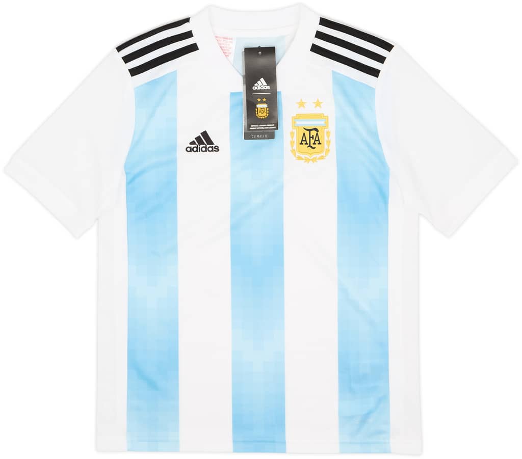 2018-19 Argentina Home Shirt (M.Boys)