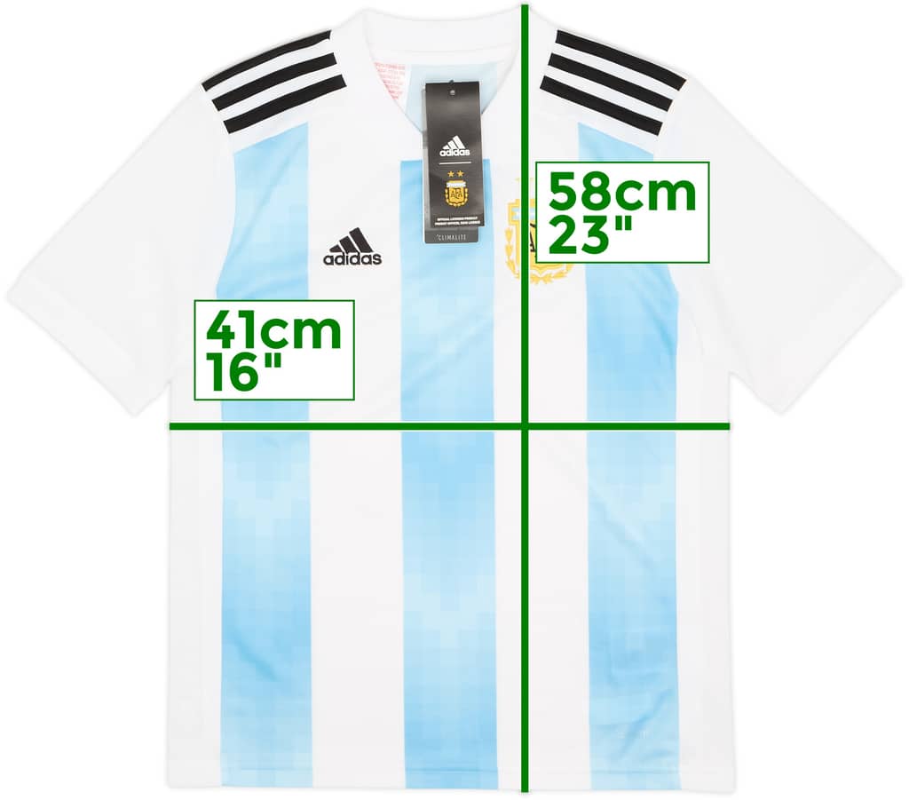 2018-19 Argentina Home Shirt (M.Boys)
