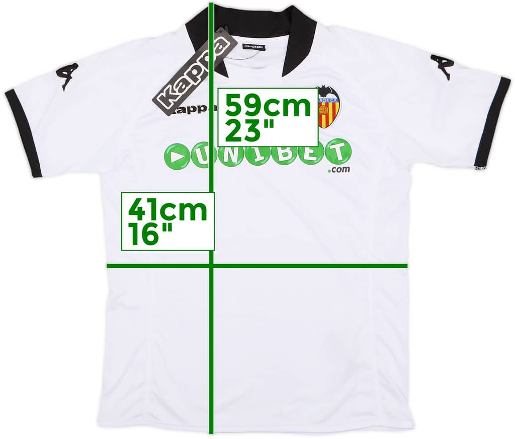 2009-10 Valencia Home Shirt (Women's L)