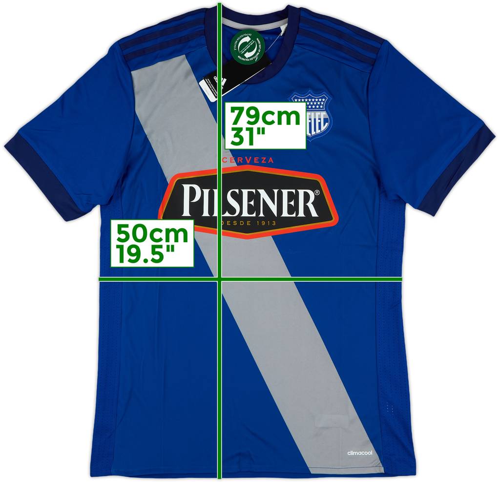 2017 Emelec Home Shirt (M)