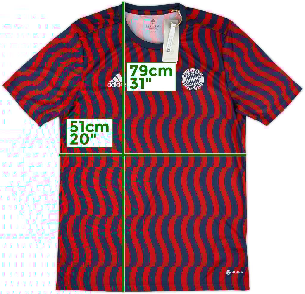 2021-22 Bayern Munich adidas Pre-Match Shirt (M)