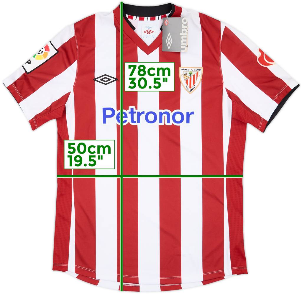 2012-13 Athletic Bilbao Home Shirt (M)