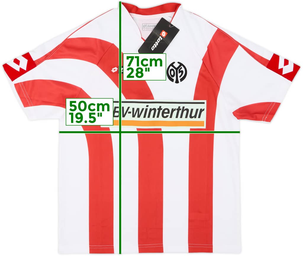 2006-07 FSV Mainz Home Shirt (S)