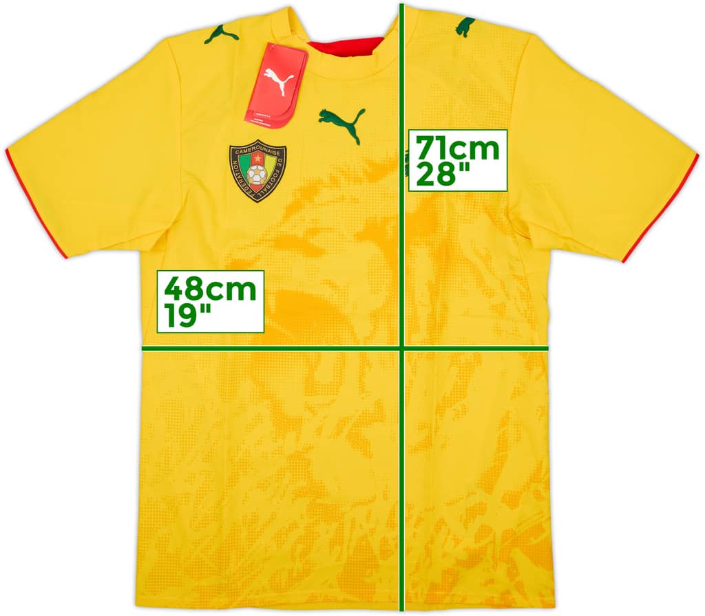 2006-08 Camerún Camiseta Visitante (S)