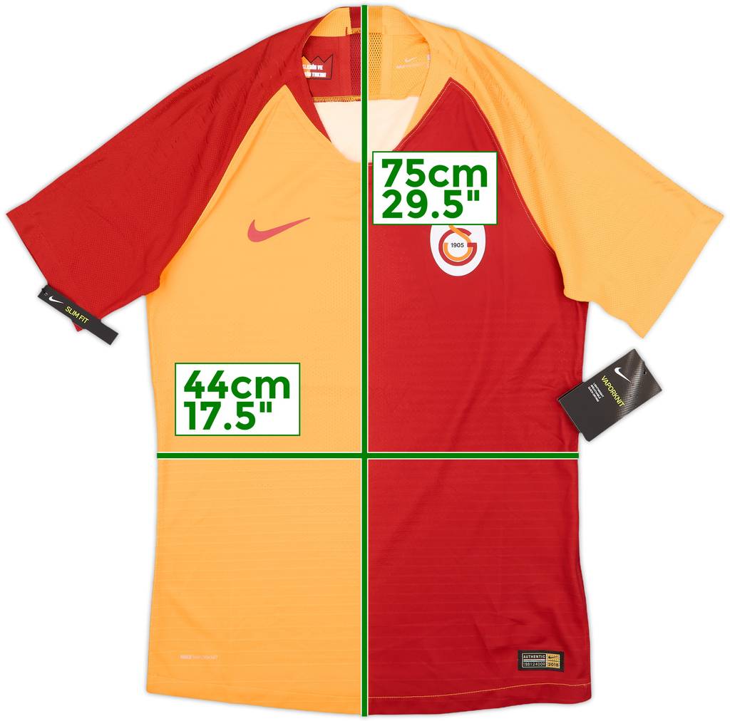 2018-19 Galatasaray Authentic Home Shirt (S)