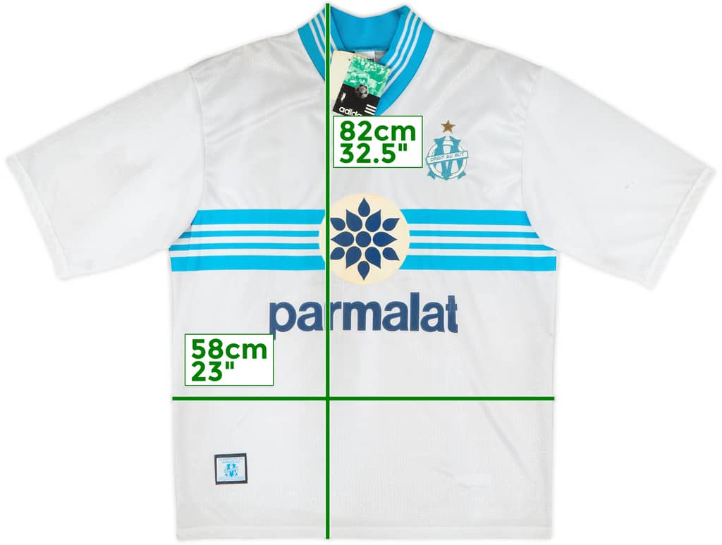 1996-97 Olympique Marseille Home Shirt (L)
