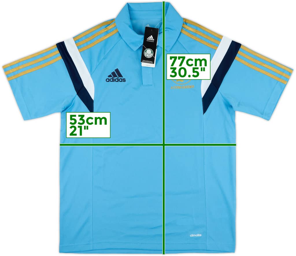 2014 Palmeiras adidas Polo Shirt (M)