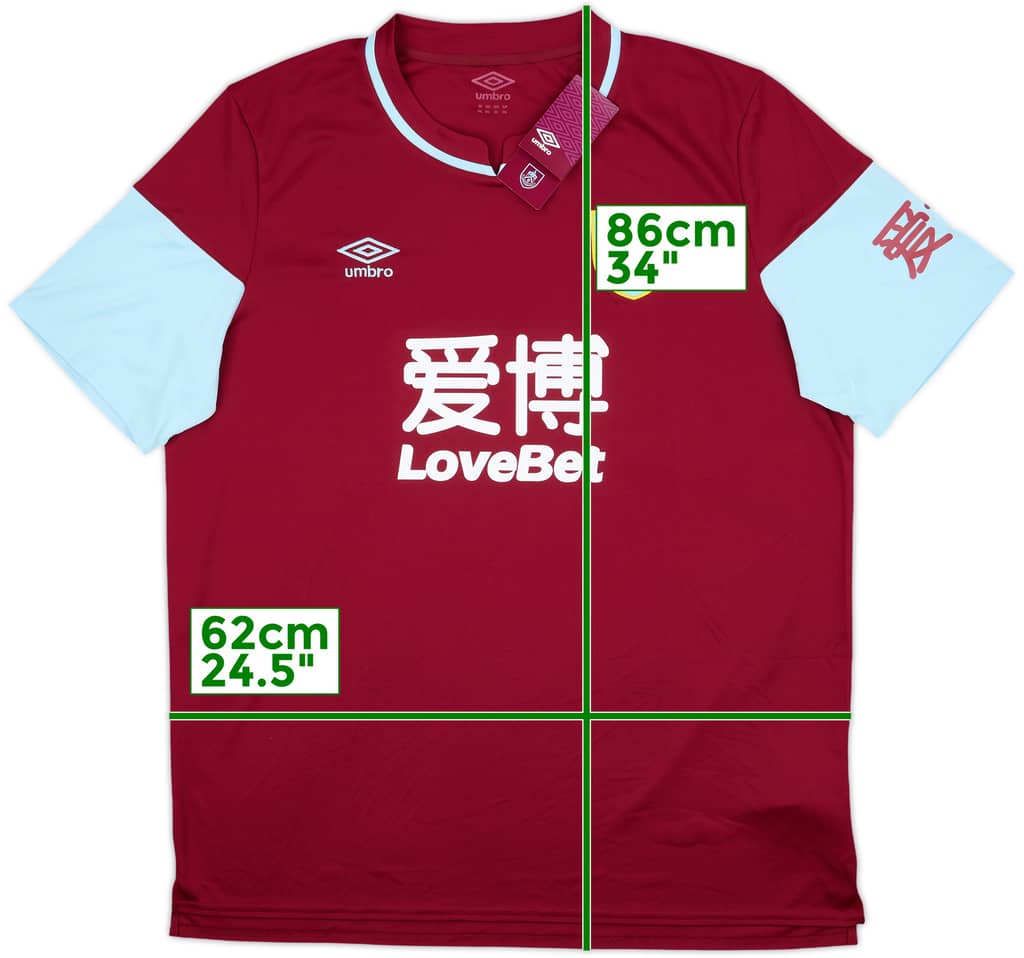 2020-21 Burnley Home Shirt (XXL)