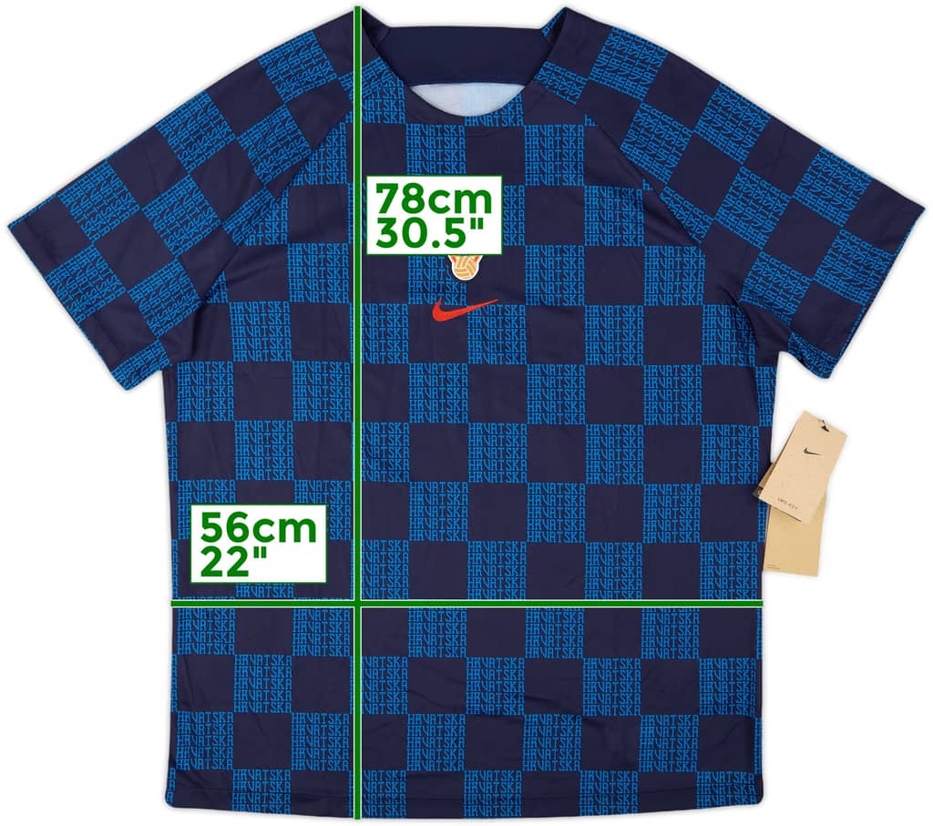 2022-23 Croatia Nike Training Shirt (XL)