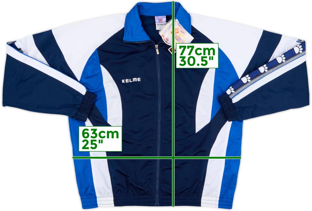1996-97 Real Madrid Kelme Track Jacket (XL)